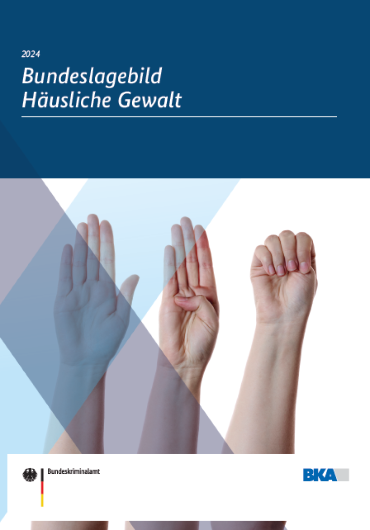 Titelseite des Bundeslagebildes zu Häuslicher Gewalt